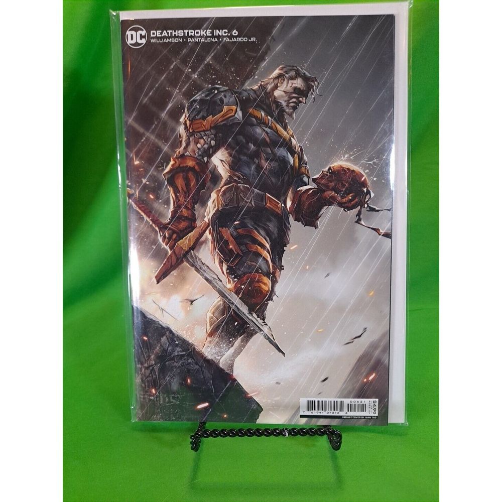 DC COMICS DEATHSTROKE INC. #6 / Bagged & Borded/ Variant Cover ,‎ 2022